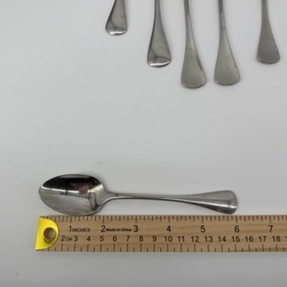Oneida Round Tip Cabana‎ Stainless Flatware 6pc Lot Forks Spoons Replacement Set